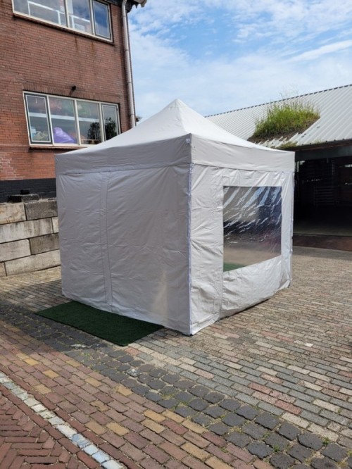 Partytent 3x3m - Lichtgrijs